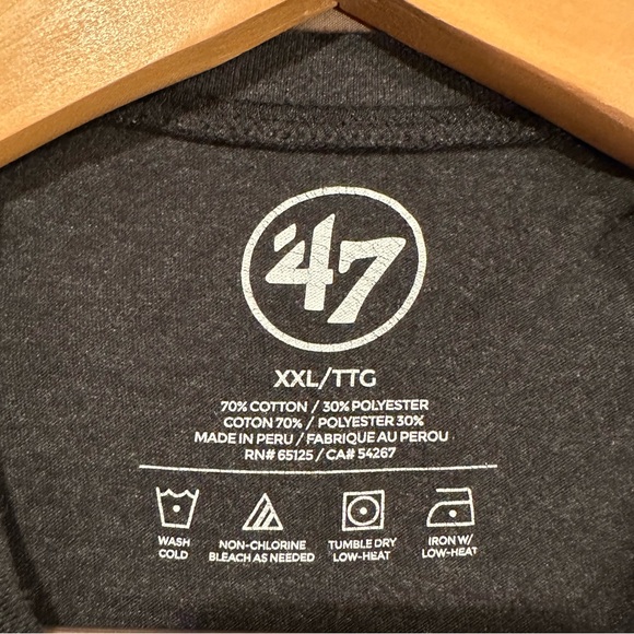 LA Dodgers - ‘47 Born x Raised - 2020 World Series Champions Shirt - 2XL - Picture 4 of 8